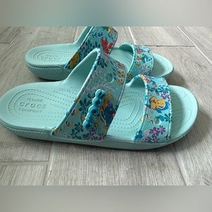 Vera Bradley Little Mermaid Crocs Sandals- Women’s size 8